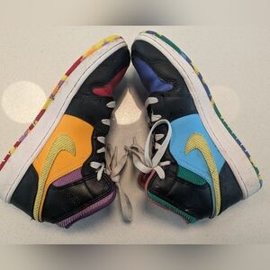 Nike Boys 5Y Air Jordan 1 MID SS
